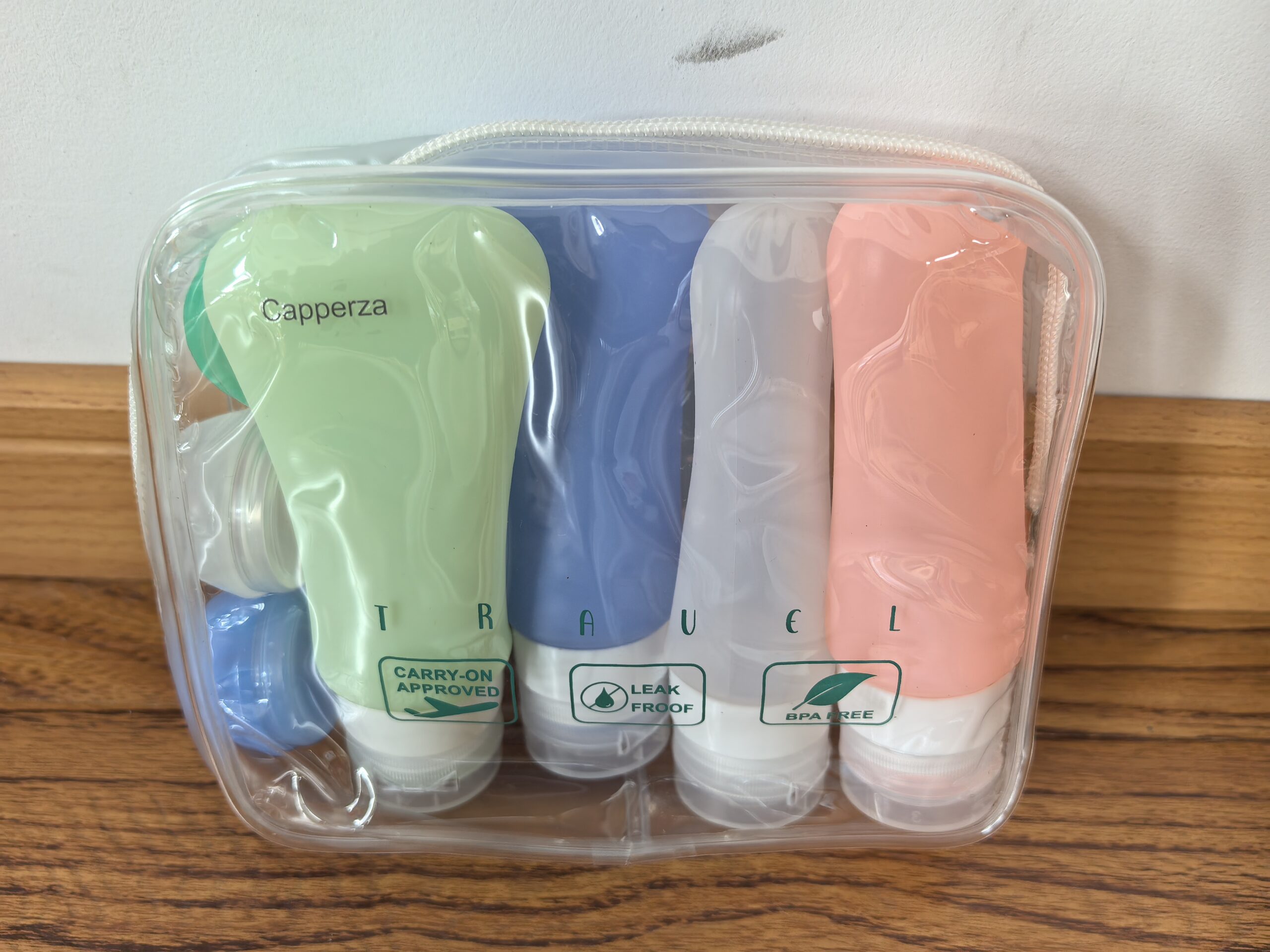 Capperza - 14-Pack Leak-Proof Travel Bottle Set