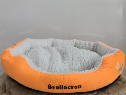 Brellacron™ Plush CozyPet Nest – Ultra-Soft Round Bed for Cats & Dogs