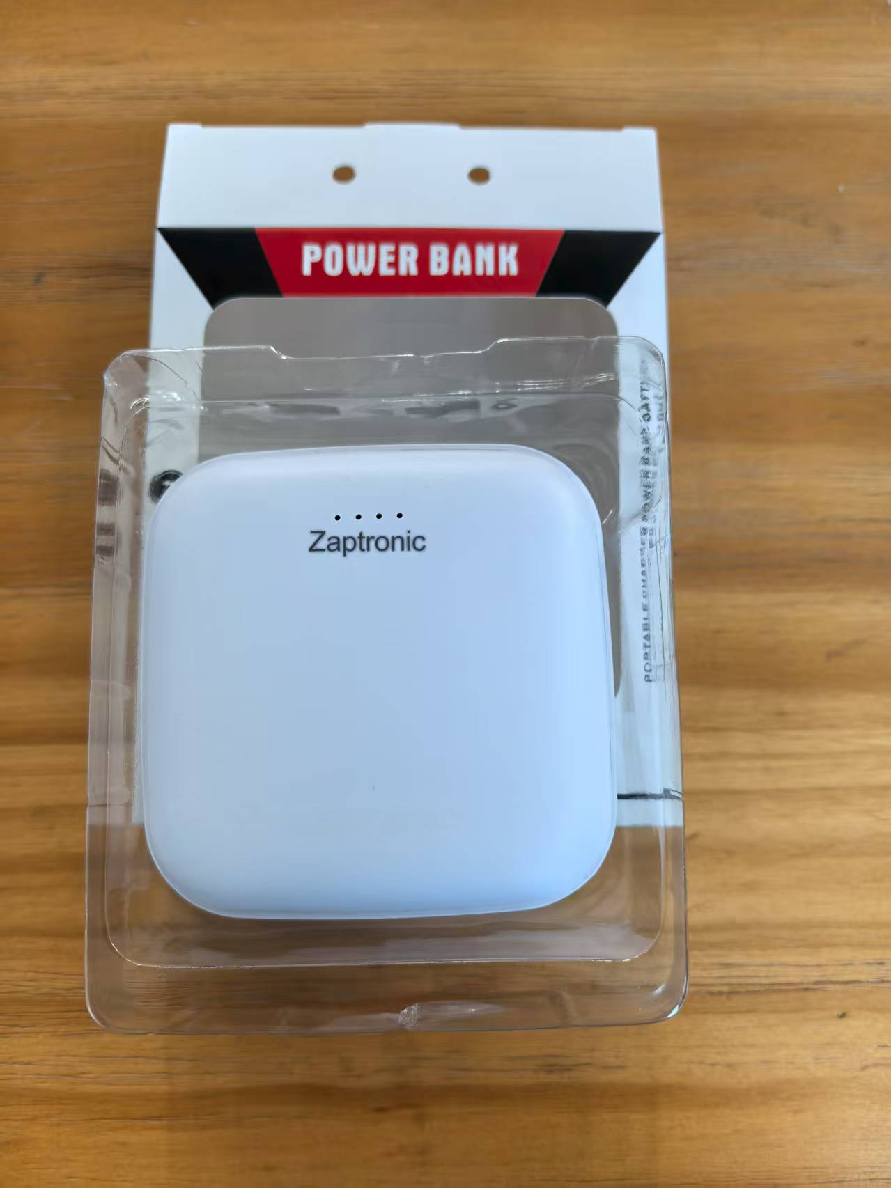 Zaptronic Zaptronic Portable Charger, 20,000mAh Power Bank with Cable, Fast Charging Battery Pack